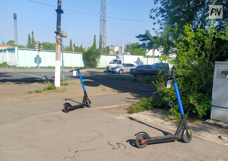 Что можно и чего нельзя самокатчикам, рассказали павлодарские полицейские