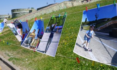 Павлодарда  балалардың фотосуреттері көрмеге қойылды