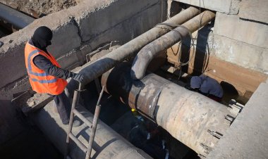 Около километра новых труб уложили на магистральных сетях Экибастуза