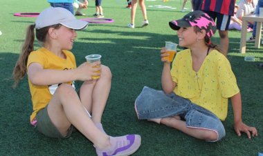 В Иртышском районе нашли способ отвлечь детей от смартфонов