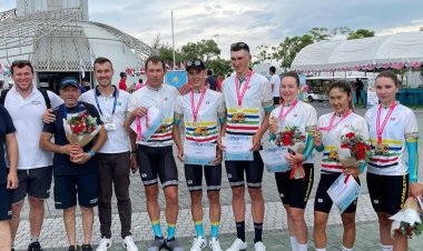 Павлодарлық велоспортшылар Азия чемпионатында алтын алды