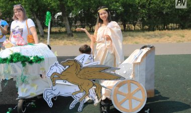 Раджа пілі, Мелифисента каретасы: Павлодарда аналар балалар арбаларын безендірді