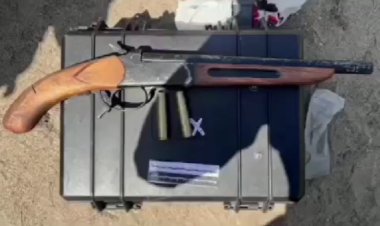 Павлодарда бағбаншылық маңында мылтықпен жүрген ер адам ұсталды (ВИДЕО)