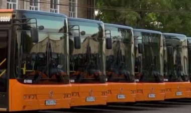 Павлодарда автобус паркі 100 жаңа автобуспен толықты