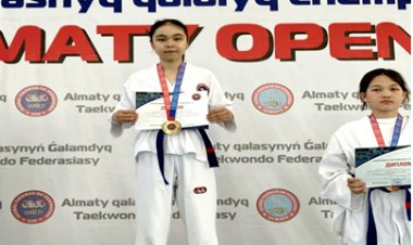 Павлодарлық оқушылар таэквондодан ел чемпионатында алтын медаль алды