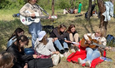 Слет юных бардов прошел в Павлодаре