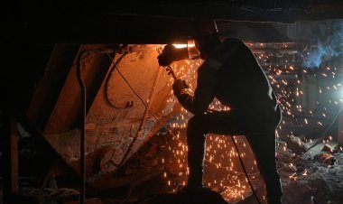 Альпинисты помогают восстановить тепловой контур на ТЭЦ Экибастуза