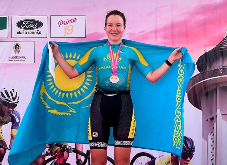 Павлодарская велогонщица добыла вторую медаль чемпионата Азии