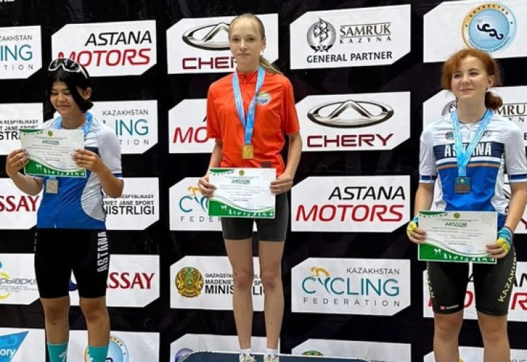 Павлодарлық велоспортшы алтын алды