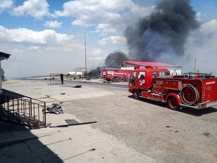 Шемонаихадағы жарылыс: 2 адам зардап шегіп, 5 техника қирады