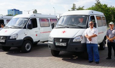 Павлодар облысында шалғай ауылдарға жедел жәрдем көліктері берілді