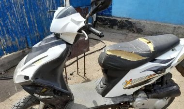 Успен ауданында Lexsus  көлігін соғып, қашып кеткен скутер жүргізушісі қамалды