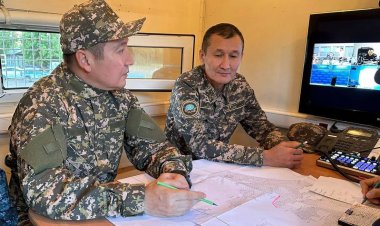 Асаин Байханов поблагодарил участников ликвидации природного пожара