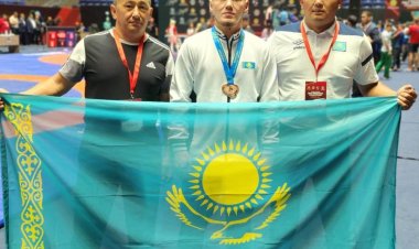 Павлодарец увёз медаль с чемпионата мира по поясной борьбе
