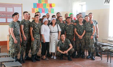 В Павлодаре нацгвардейцы получили материнские наставления