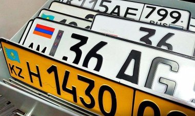 Временная регистрация иностранных автомобилей началась в Казахстане