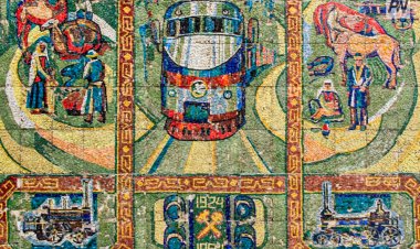 История одного памятника: железнодорожная мозаика