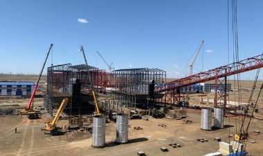 Павлодар облысының әкімі Екібастұзда салынып жатқан ферроқорытпа зауытында болды