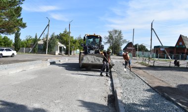 В Шарбакты отремонтировали шесть улиц