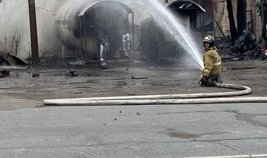 Екібастұзда жанармай бекетінде болған өрт сөндірілді