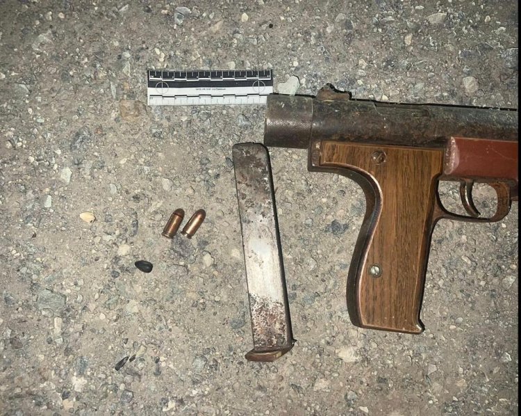 Пистолет-пулемет изъяли у сельчанина в Павлодарской области