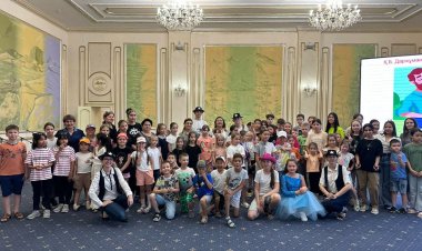 Павлодарда өзге ұлт балалары қазақ халқының әндері мен күйлерін үйренуде