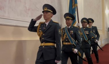 Воинская часть Нацгвардии в Павлодаре отмечает юбилей