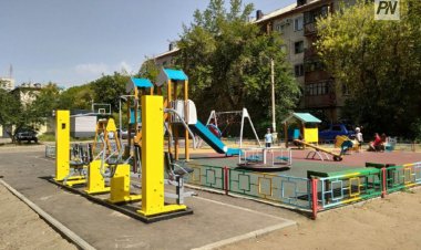 Успен ауданында воркаут және ойын алаңдары ашылды