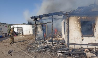 Павлодар облысында өрт кезінде сәби көз жұмды