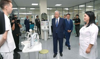Қасым-Жомарт Тоқаев ASTANA VISION PAVLODAR клиникасына барды