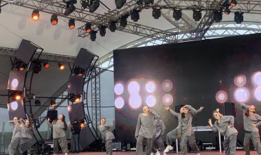 Танцы под дождем: как павлодарцы порадовались молодости