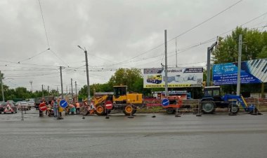 Павлодарда көпірге қарай жол жартылай жабылады