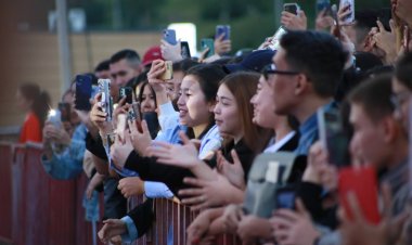 Павлодарцы отметили День спорта под любимые песни