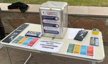 Антикоррупционный ящик установили на набережной Павлодара