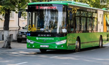 В Павлодаре временно изменили путь для шести автобусов