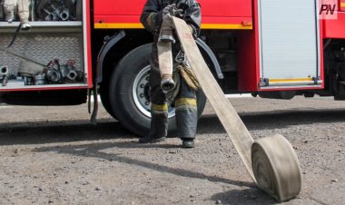 В частном секторе Павлодара ночью загорелась баня