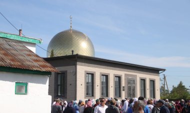 Кенжекөл ауылында жаңа мешіт ашылды