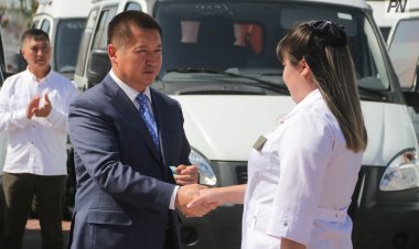 Павлодар облысының шалғай ауылдарына санитарлық көліктер  берілді