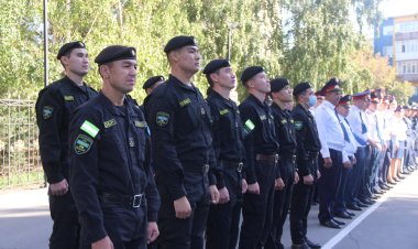 Лучших павлодарских полицейских наградили накануне Дня Конституции