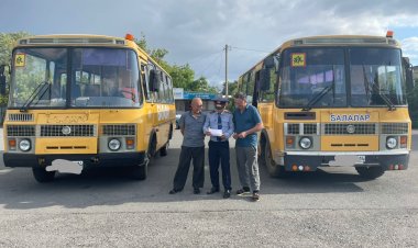 Полицейские проверили школьные автобусы Экибастуза