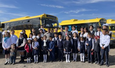 В Актогайском районе обновили школьный транспорт