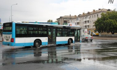 В Аксу автобусы временно изменят маршруты