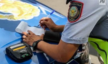 Павлодарда жол ережелерін бұзған той кортежі жазаланды (ВИДЕО)