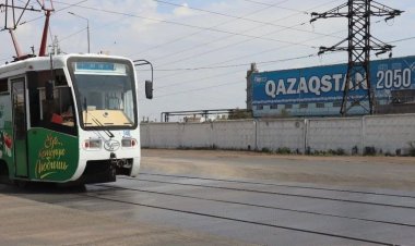 Павлодарда тағы бір трамвай жолында жөндеу жұмысы басталды