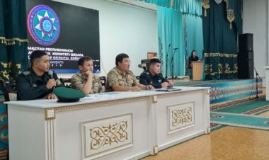Павлодарлық оқушыларға қалай әскери маман болу керектігі түсіндірілді