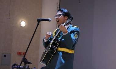 Павлодарлық оқушы әскери ән байқауының жеңімпазы атанды