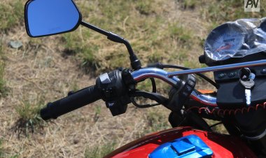 Май ауданында мотоцикл айдаған тұрғын қамауға алынды