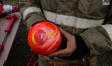 Противопожарный «снитч» показали павлодарские огнеборцы