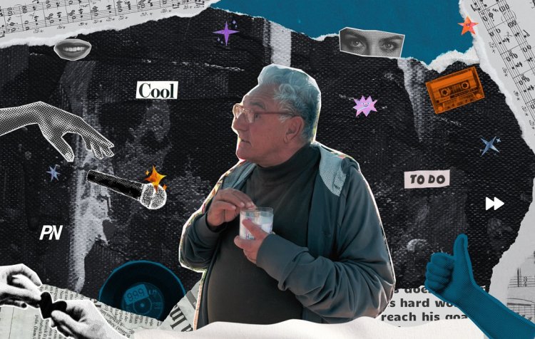 «Мистер Трололо»: о чем поет известный в Павлодаре уличный музыкант