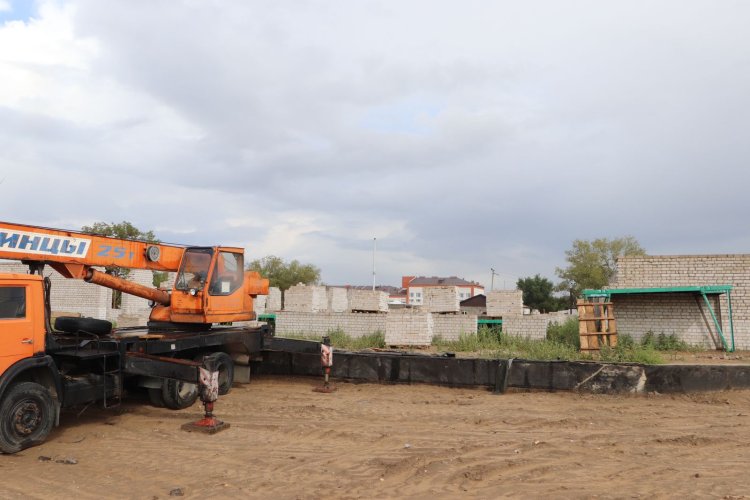 Жетекші ауылында мәдениет үйінің құрылысы уақытында аяқталмауы мүмкін